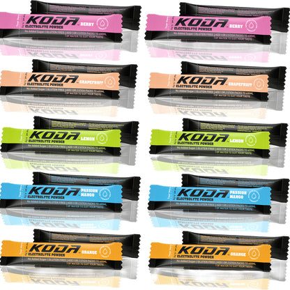 Koda Electrolyte Powder Mixed Pack (50 Stick Pack)