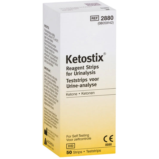 Ketostix Reagent Strips for Urinalysis