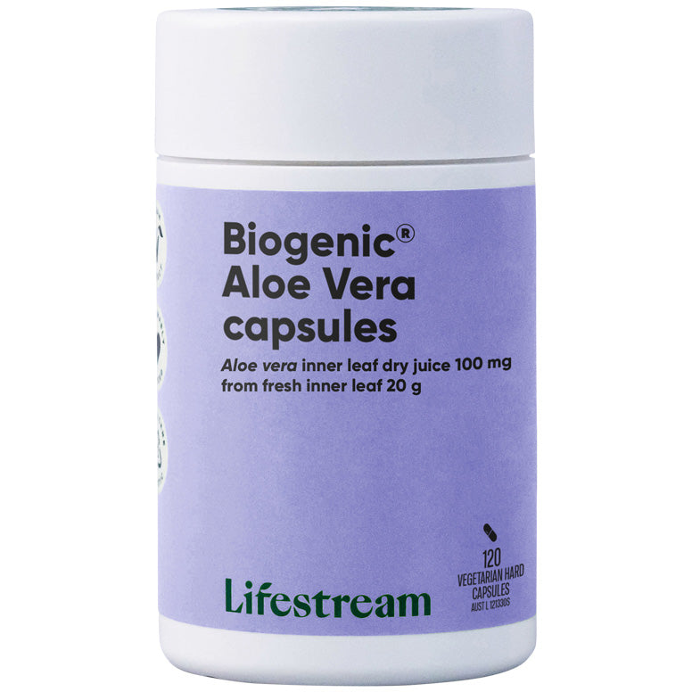 Lifestream Biogenic Aloe Vera Capsules