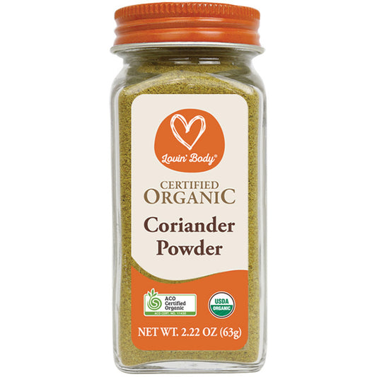 Lovin' Body Certified Organic Coriander Powder