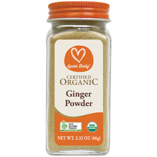 Lovin' Body Certified Organic Ginger Powder