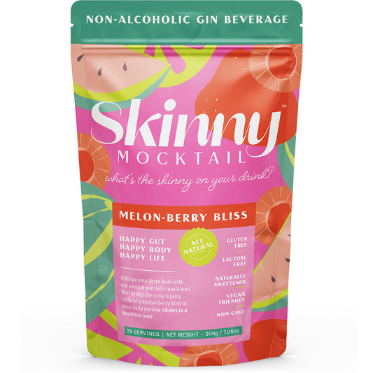 Skinny Mocktail Melon-Berry Bliss