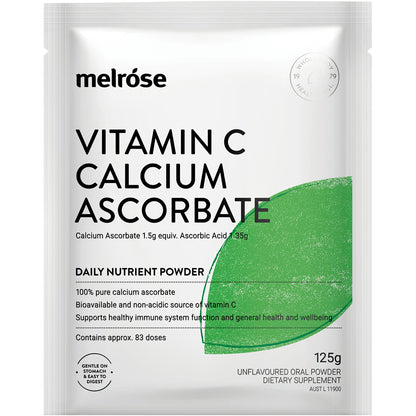 Melrose Vitamin C Calcium Ascorbate Powder