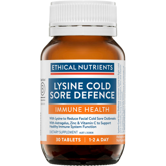Ethical Nutrients Lysine Viral Cold Sore Defence