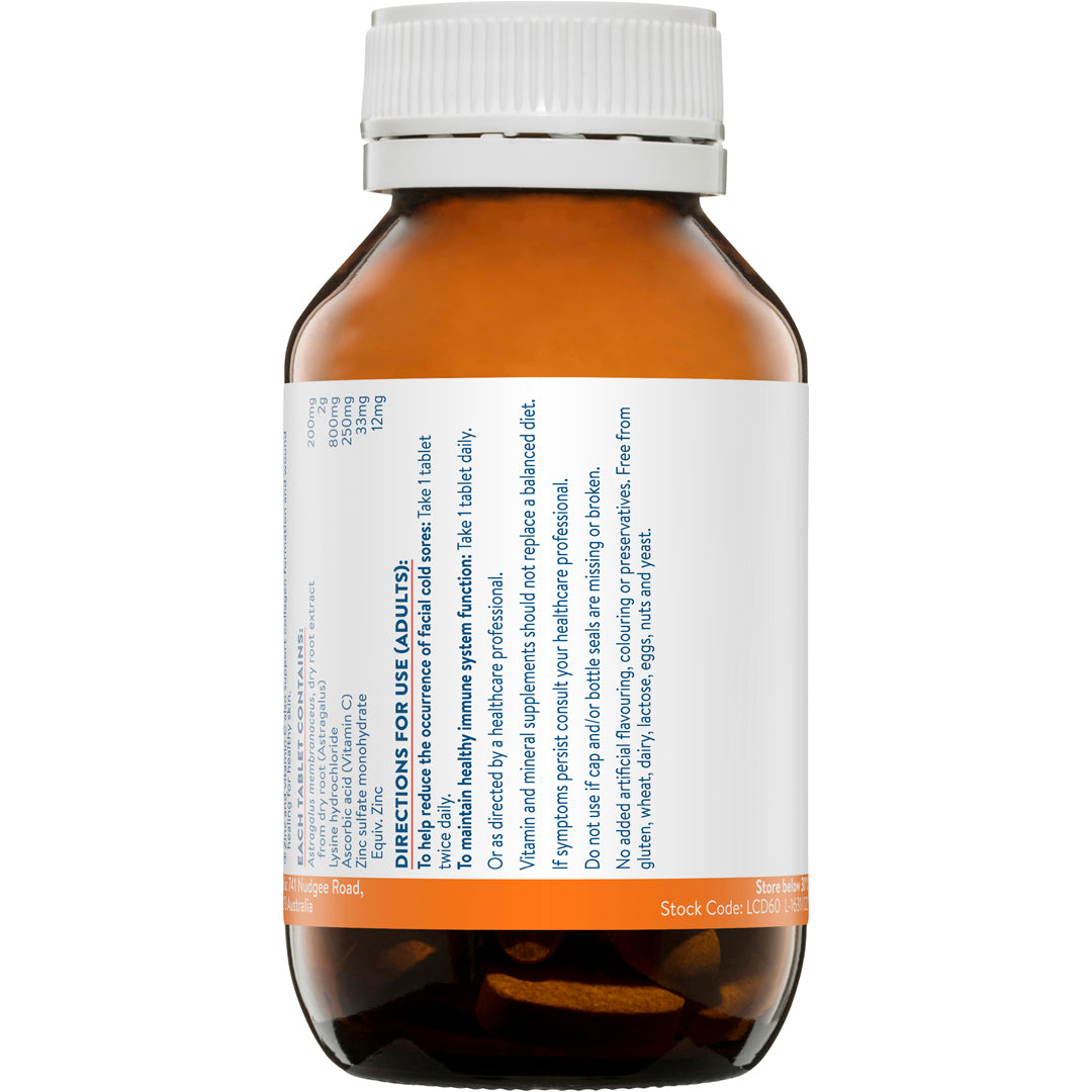 Ethical Nutrients Lysine Viral Cold Sore Defence