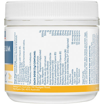 Ethical Nutrients Mega Magnesium Energy