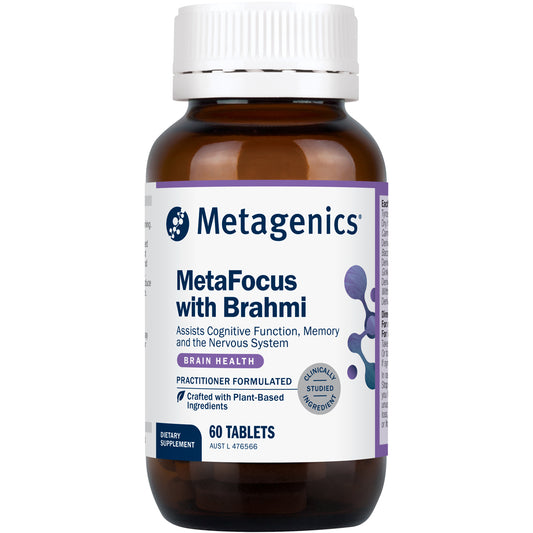 Metagenics MetaFocus with Brahmi