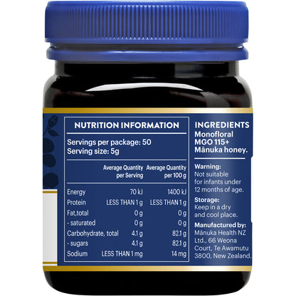 Manuka Health MGO 115+ Manuka Honey