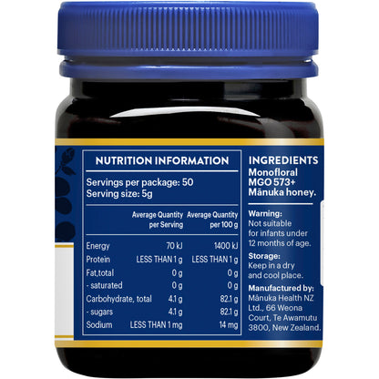 Manuka Health MGO 573+ Manuka Honey