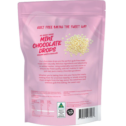 GetYaYumOn Mini Chocolate Drops White Chocolate