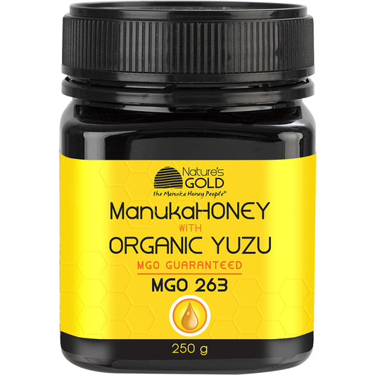 Nature's Gold Australian Manuka Honey with Organic Yuzu