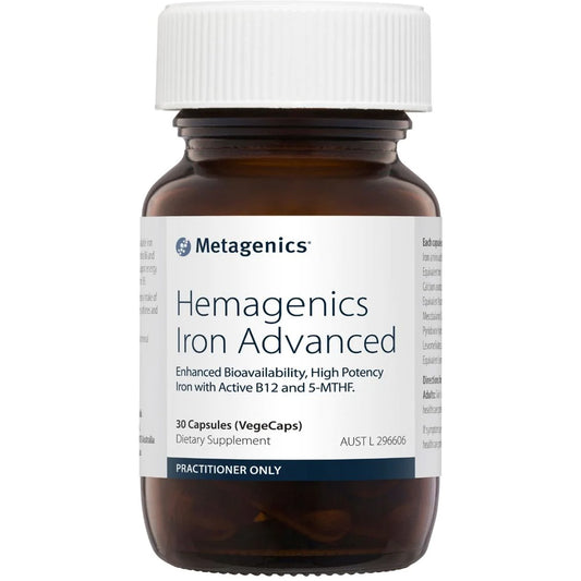 Metagenics Hemagenics Iron Advanced