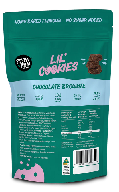 GetYaYumOn Bigger Cookies Chocolate Brownie