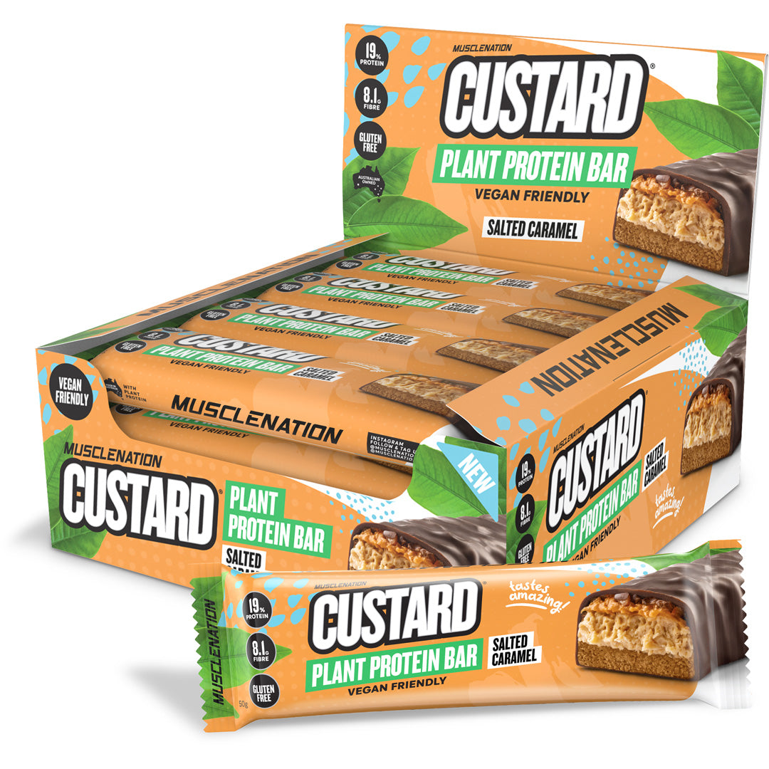 Muscle Nation Custard Plant Protein Bar