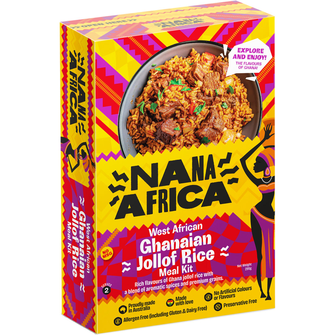 Nana Africa West African Ghanaian Jollof Rice Meal Kit – Evelyn Faye ...