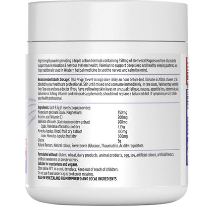 Nutra-Life Deep Sleep + Magnesium Glycinate High Strength Powder
