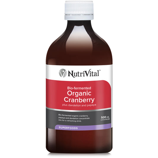 NutriVital Bio-fermented Organic Cranberry