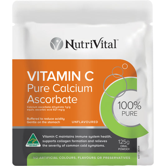NutriVital Vitamin C Pure Calcium Ascorbate