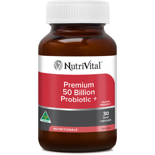 NutriVital Premium 50 Billion Probiotic+