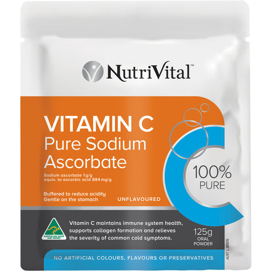 NutriVital Vitamin C Pure Sodium Ascorbate