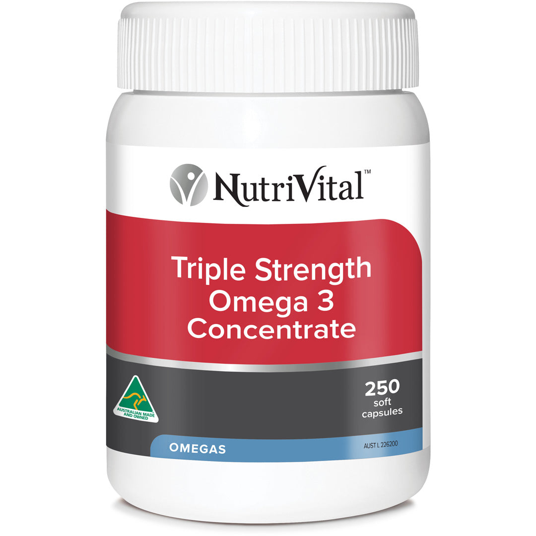 NutriVital Triple Strength Omega 3 Concentrate