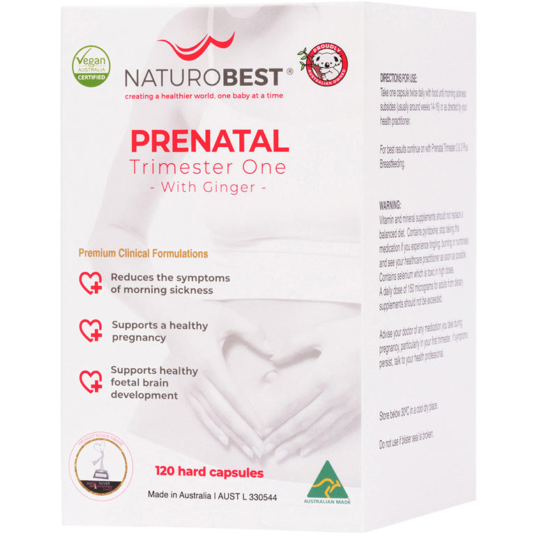 NaturoBest Prenatal Trimester One with Ginger