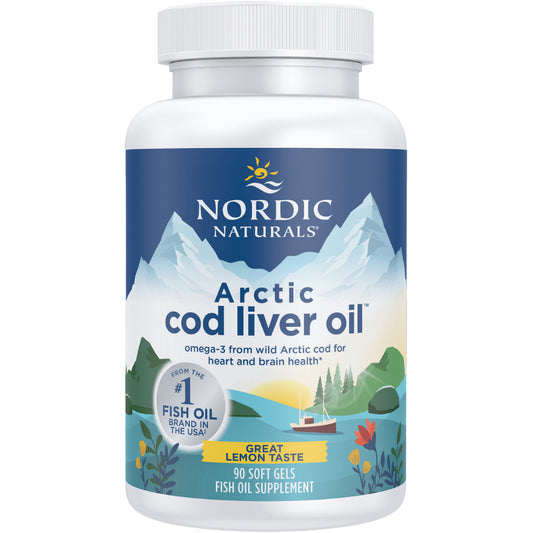 Nordic Naturals Arctic Cod Liver Oil Soft Gels