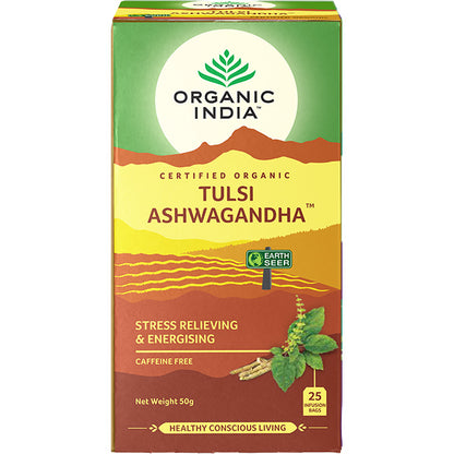 Organic India Tulsi Ashwagandha Tea