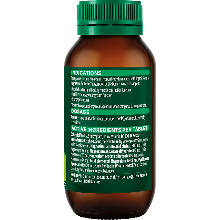 Thompson's Organic Magnesium
