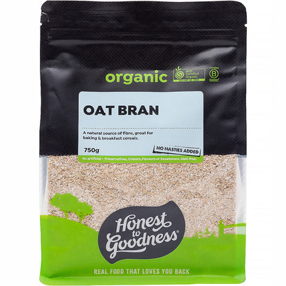 Honest To Goodness Organic Oat Bran