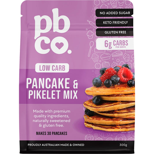 PBCo. Low Carb Pancake & Pikelet Mix