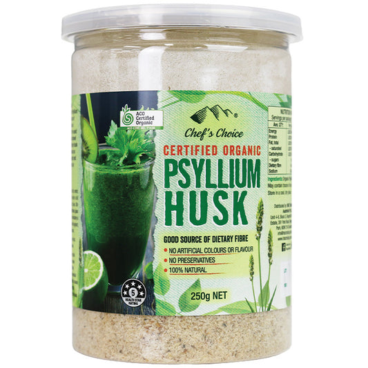 Chef's Choice Certified Organic Psyllium Husk