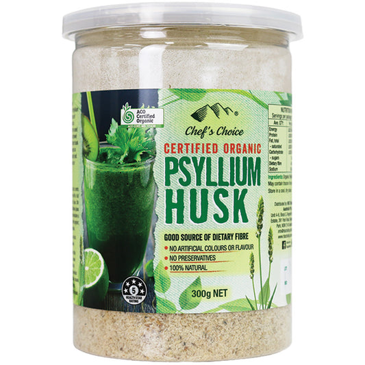 Chef's Choice Certified Organic Psyllium Husk