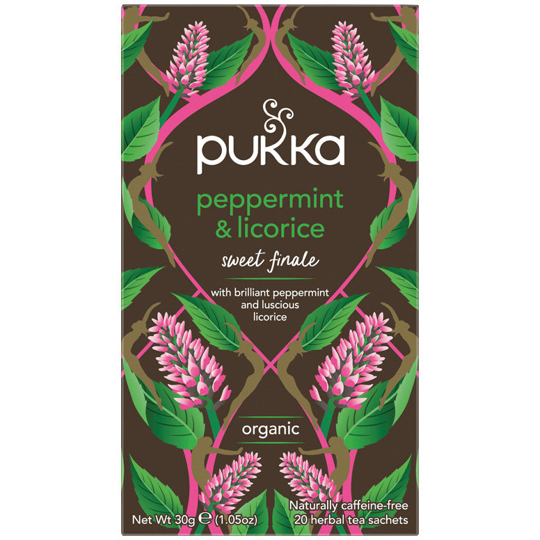 Pukka Herbs Peppermint & Licorice Tea