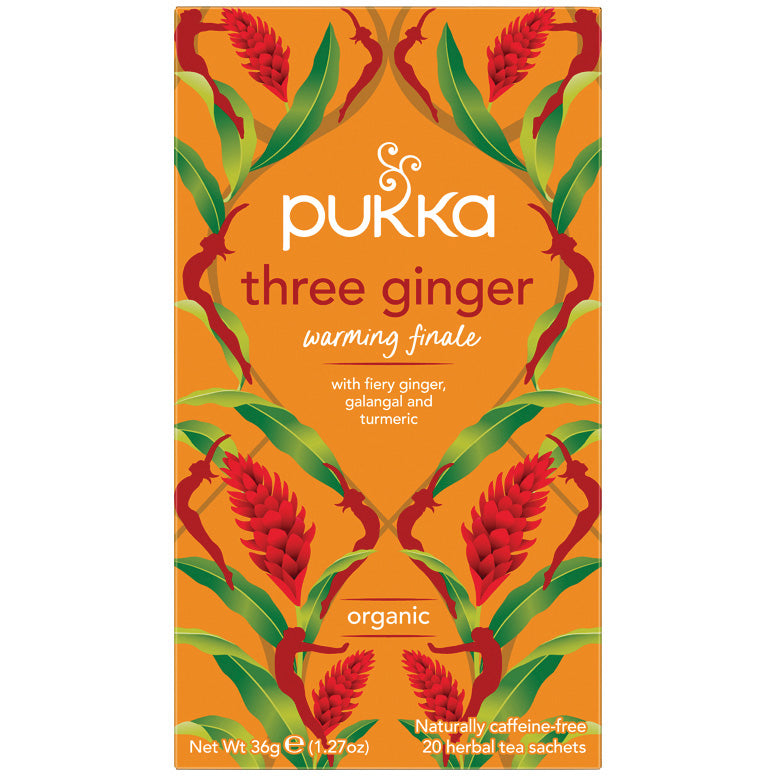 Pukka Herbs Three Ginger Tea