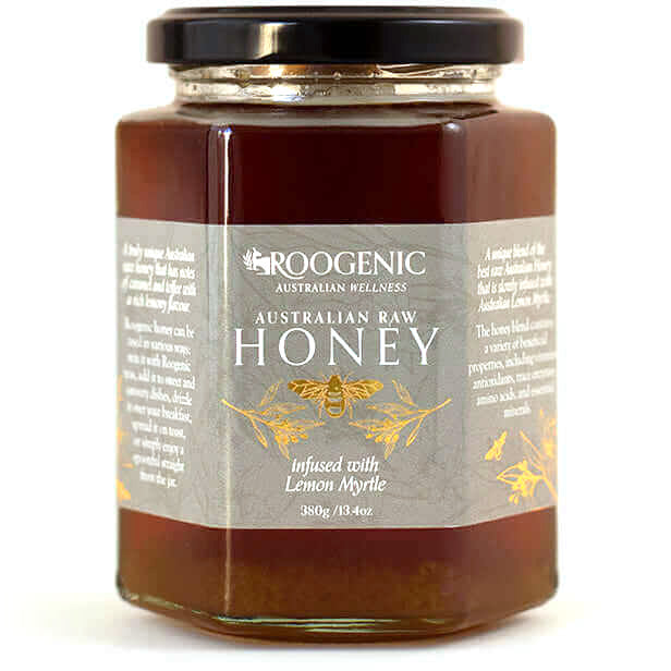 Roogenic Australian Raw Honey Infused with Lemon Myrtle