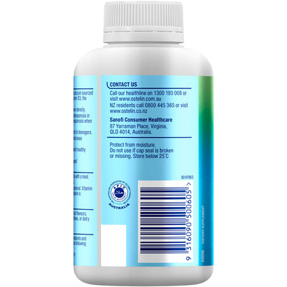 Ostelin Calcium & Vitamin D3 Tablets