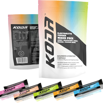 Koda Electrolyte Powder Mixed Pack (50 Stick Pack)
