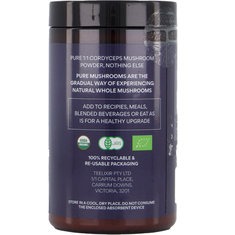 Teelixir Pure Cordyceps Mushroom