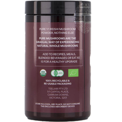 Teelixir Pure Reishi Mushroom