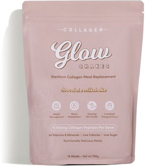 The Collagen Co. Glow Shakes Collagen Meal Replacement