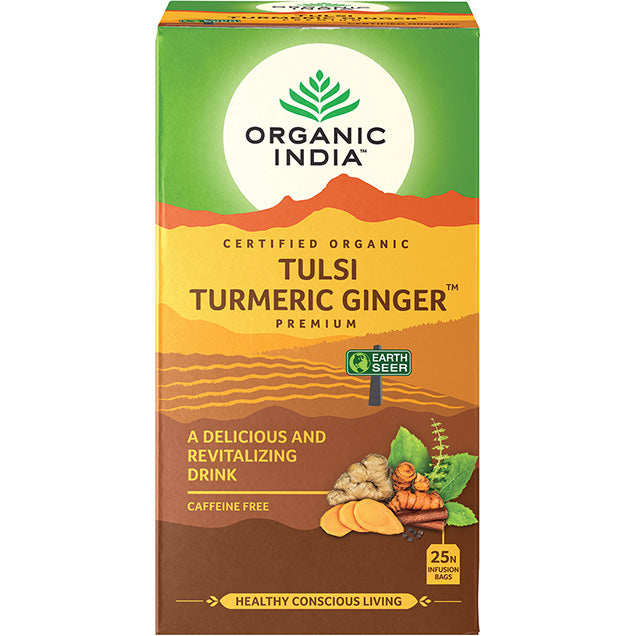 Organic India Tulsi Turmeric Ginger Tea