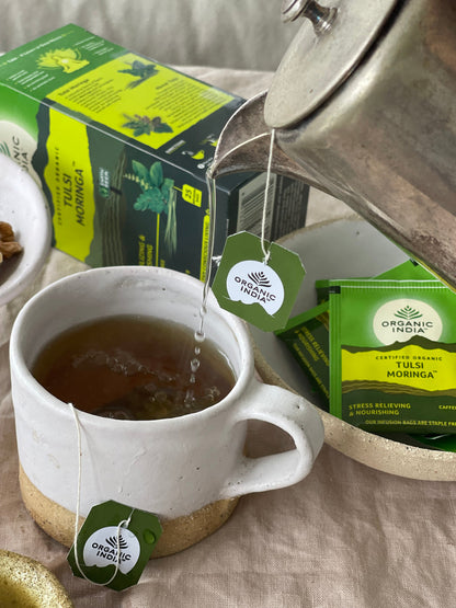 Organic India Tulsi Moringa Tea