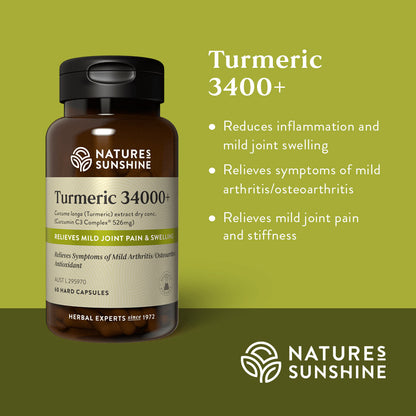 Nature's Sunshine Turmeric 34000+