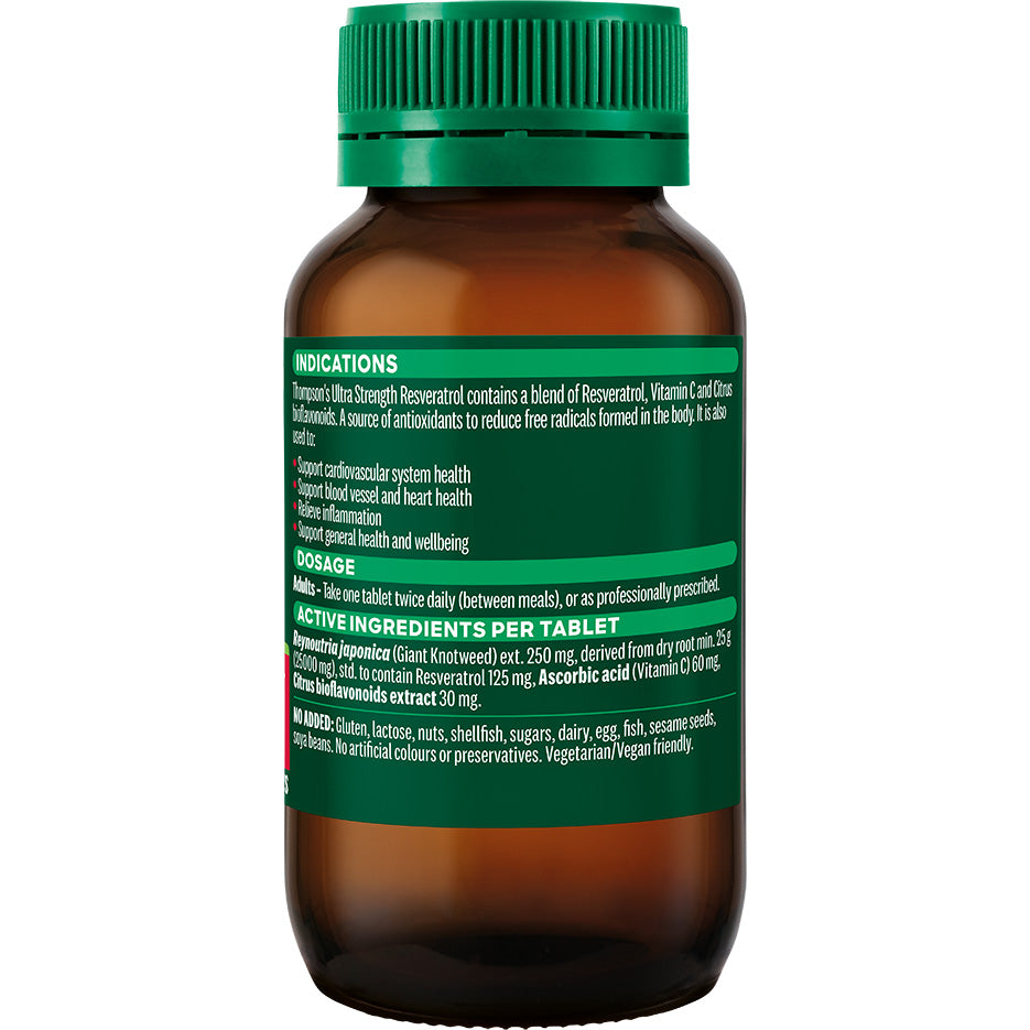 Thompson's Ultra Strength Resveratrol