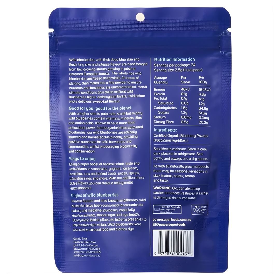 Power Super Foods Wild Blueberry
