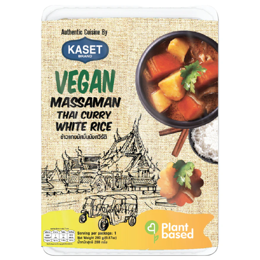 Kaset Ready to Eat Meal Massaman Curry with Rice