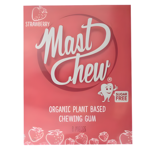 Mast Chew Organic Plant Based Chewing Gum 8 Pack