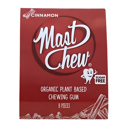 Mast Chew Organic Plant Based Chewing Gum 8 Pack