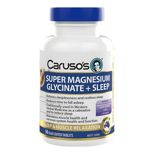Caruso's Super Magnesium Glycinate + Sleep